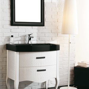 base lavabo a terra