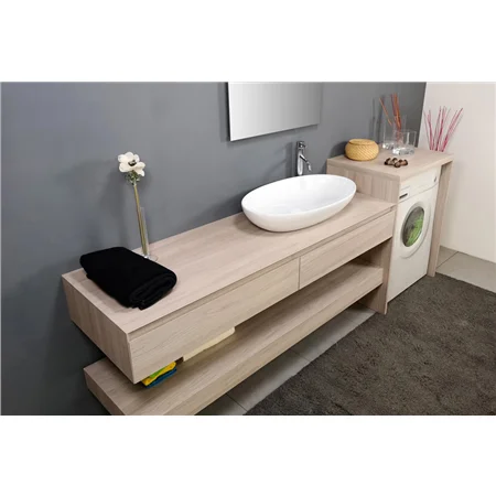 Arredo Bagno Magic4 con coprilavatrice o porta lavatrice e