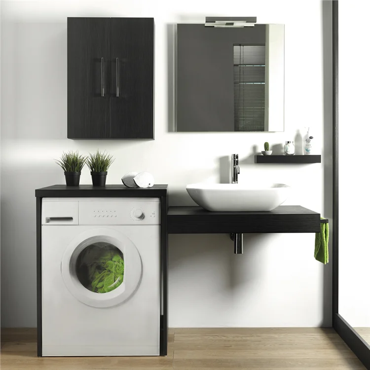 ECD GERMANY - Mobile Per Lavatrice Mobiletto Da Bagno 625x25x190 Cm  Salvaspazio Armadio Bagno Coprilavatrice Mobili Arredo Bagno Copri  Asciugatrice Copri Wc Con Armadietto 2 Ante Ripiani Legno Bianco - ePrice